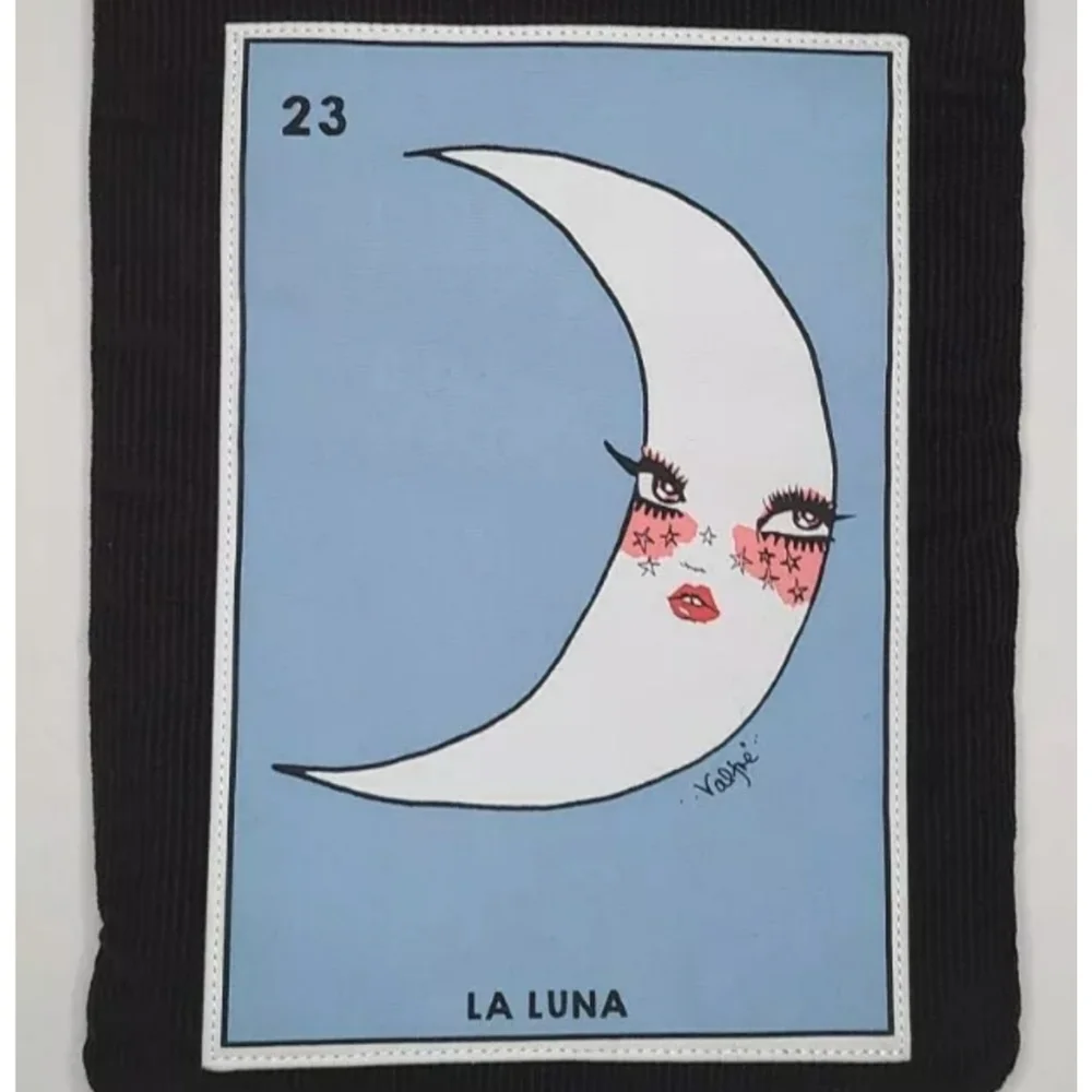 RARE Valfre Black and Blue La Luna Shoulder Bag - Picture 3 of 6